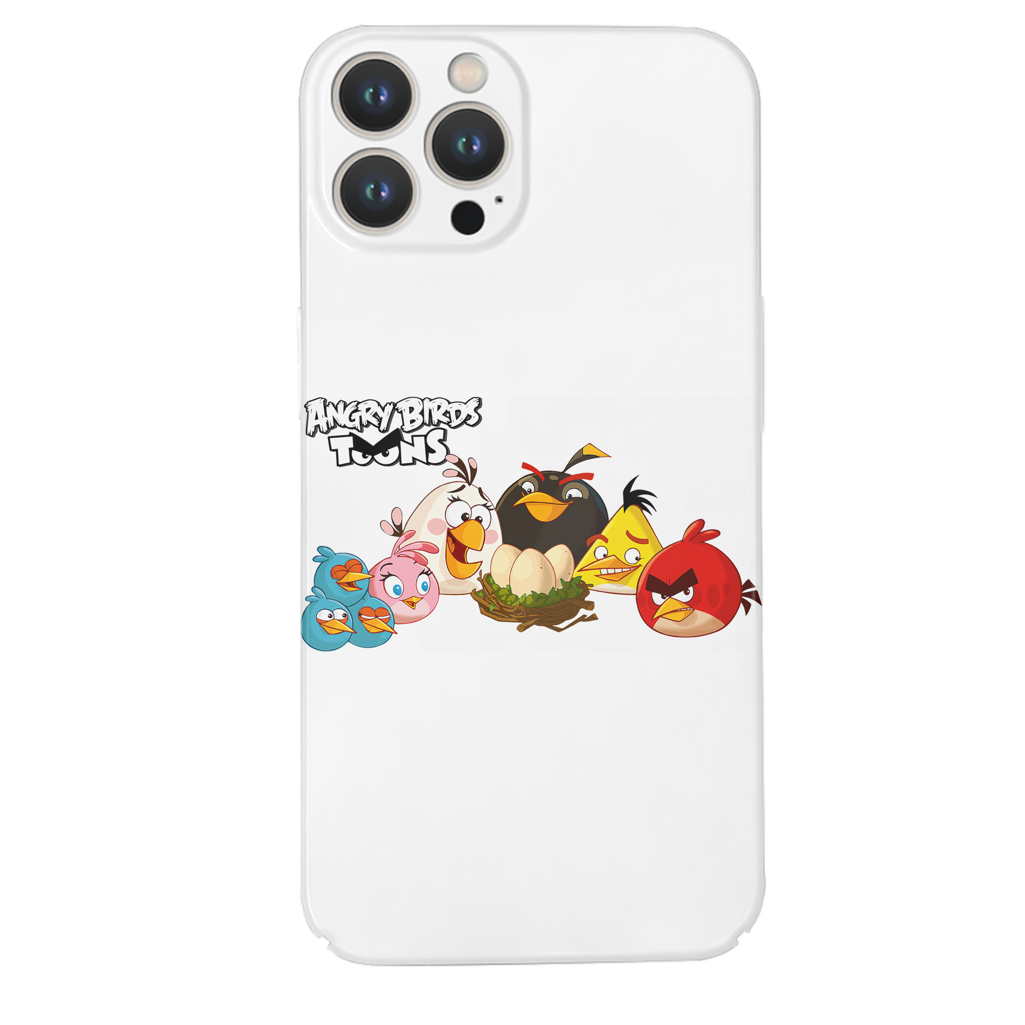 （画像用） Angry Birds アングリーバード 【iPhone 14シリーズ対応】ハードケース